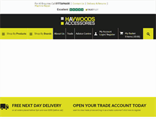 Tablet Screenshot of havwoodsaccessories.com